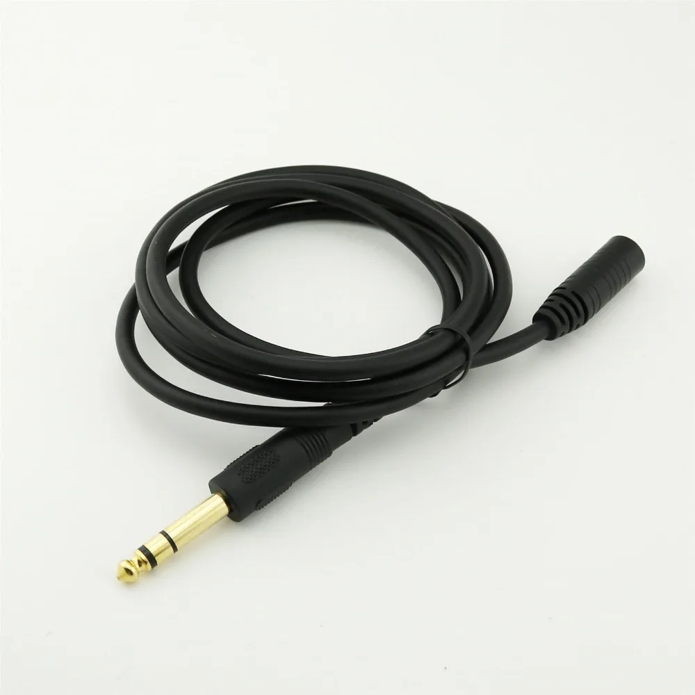 1pcs Gold Plated 1/4" 6.35mm Male to 3.5mm Female Stereo Headphone TRS Cable 5ft
1pcs Gold Plated 1/4" 6.35mm Male to 3.5mm Female Stereo Headphone TRS Cable 5ft