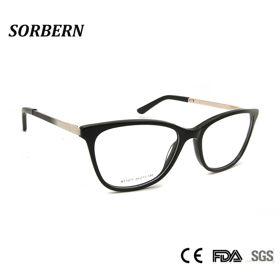 SORBERN Sexy Style Butterfly Eyeglasses Women High Quality Alloy Metal Frames Clear Lens Spectacles Myopia Optical Frame Oculos
SORBERN Sexy Style Butterfly Eyeglasses Women High Quality Alloy Metal Frames Clear Lens Spectacles Myopia Optical Frame Oculos