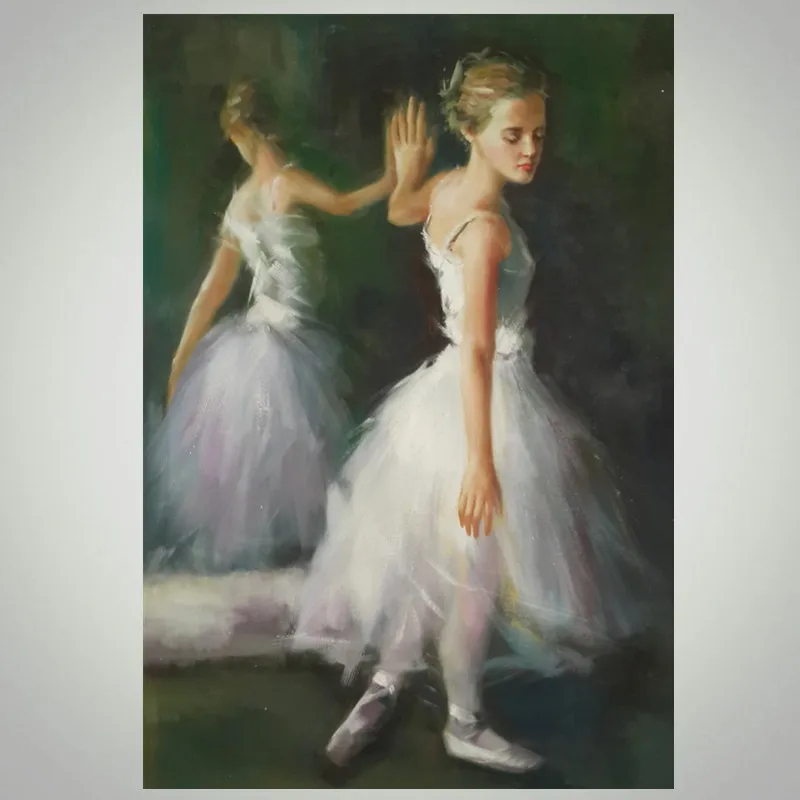 Original hand painted oil painting on canvas The Dancing girl paintings Impressionist decoration Wall painting picture 24*36
Original hand painted oil painting on canvas The Dancing girl paintings Impressionist decoration Wall painting picture 24*36
