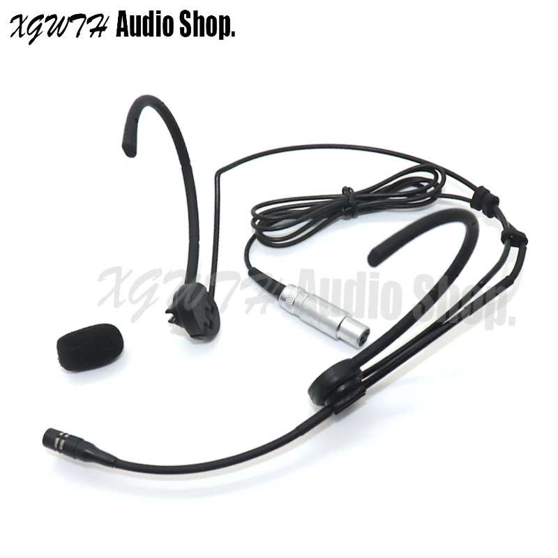 Foldable Headworn Super Cardioid Condenser Headset Microphone for AKG Samson Wireless Body-Pack Transmitter 3pin Mini XLR 3-Pin
Foldable Headworn Super Cardioid Condenser Headset Microphone for AKG Samson Wireless Body-Pack Transmitter 3pin Mini XLR 3-Pin