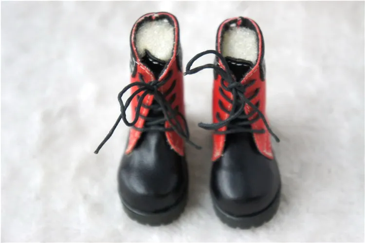 JS-068 1/3 Fashion BJD Red/Black Boots PU Leather Casual Doll Shoes SD Martin Boots Pretty Doll Accessories for SD Doll color
JS-068 1/3 Fashion BJD Red/Black Boots PU Leather Casual Doll Shoes SD Martin Boots Pretty Doll Accessories for SD Doll color