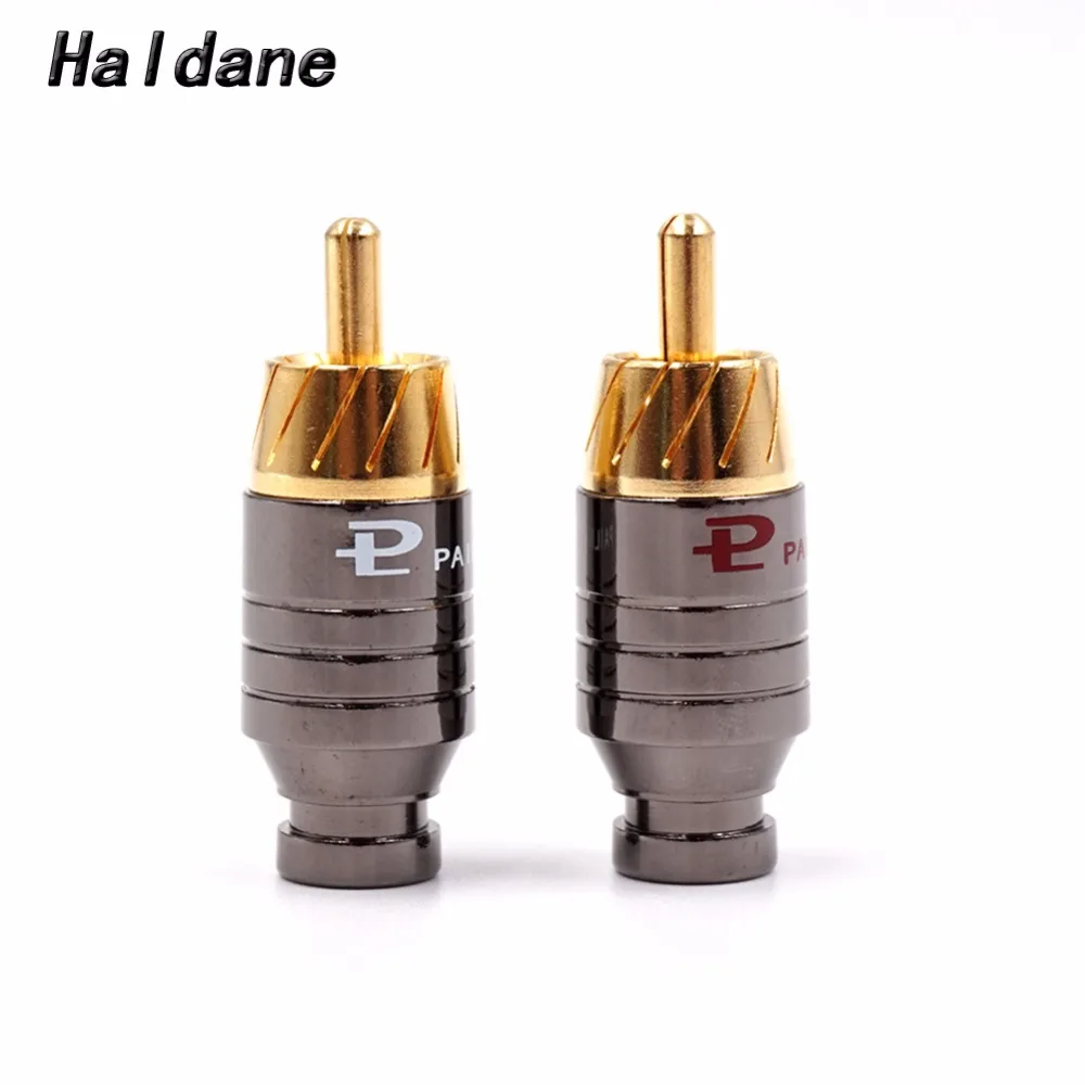Haldane 4pcs/Lot Copper RCA Plug Gold Plated Audio Video Adapter Connector HIFI Audio Video RCA Plug RCA Socket
Haldane 4pcs/Lot Copper RCA Plug Gold Plated Audio Video Adapter Connector HIFI Audio Video RCA Plug RCA Socket