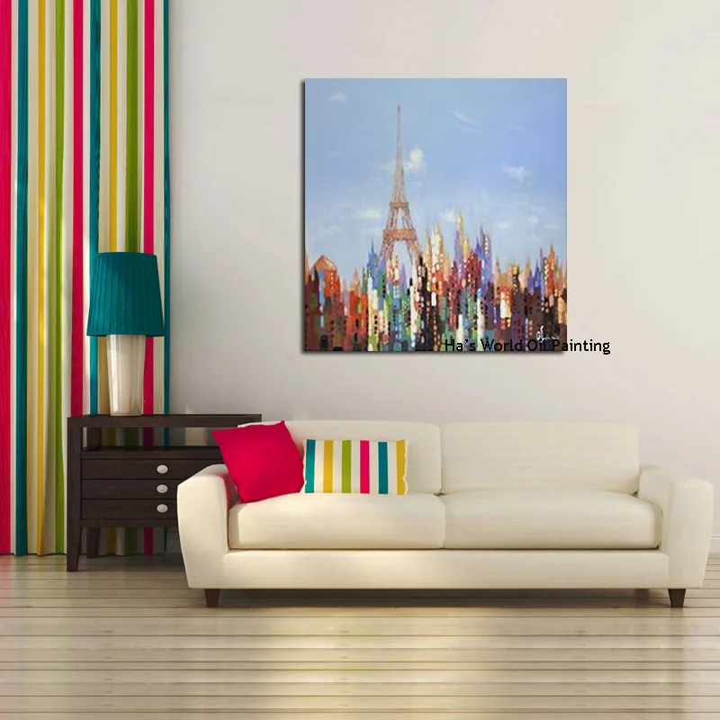 Canvas Painting Pure Hand paintNew Fashion Style Towel Abstract Art Beautiful Hand-Painted Tower and City Scenery Wall Stickers
Canvas Painting Pure Hand paintNew Fashion Style Towel Abstract Art Beautiful Hand-Painted Tower and City Scenery Wall Stickers