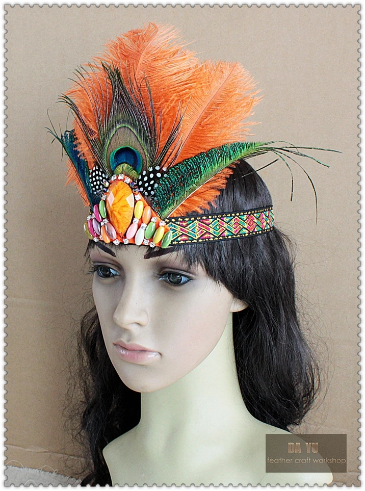 Samba Feather Headband Women Festival Feather Headband Hippie Headdress Hair Accessories Boho Peacock Feather Fashion Headdress
Samba Feather Headband Women Festival Feather Headband Hippie Headdress Hair Accessories Boho Peacock Feather Fashion Headdress