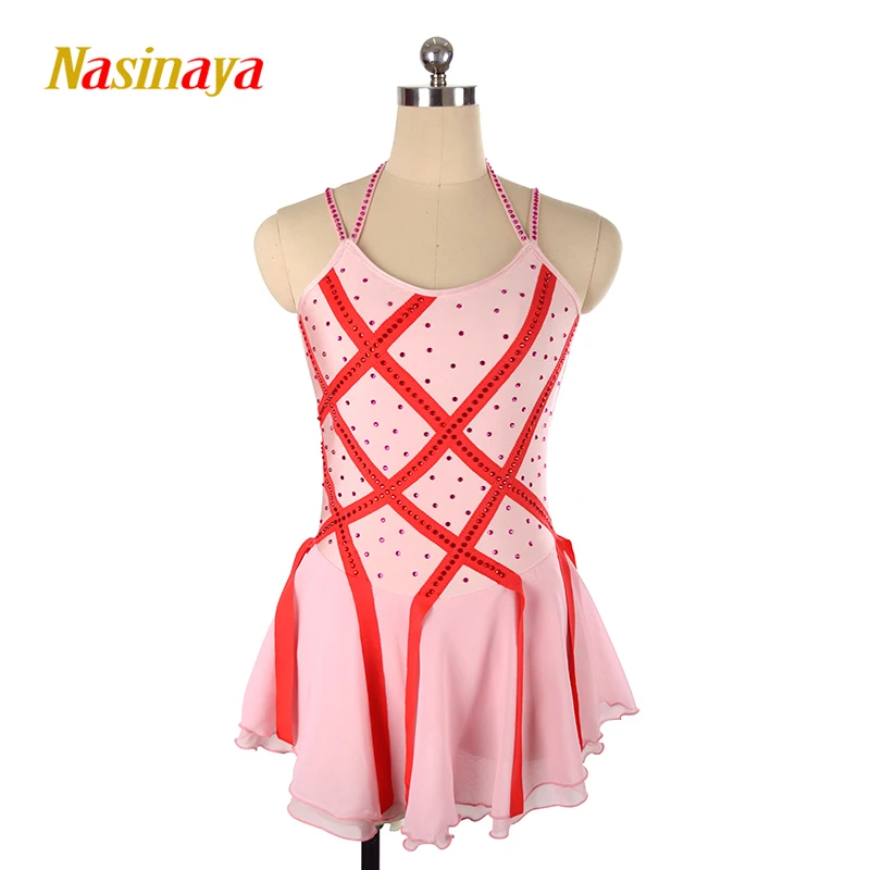 Women's Children's Rhythmic Gymnastics Dance Light Pink Performance Clothes Figure Skating Competition Custom Clothing Dress
Women's Children's Rhythmic Gymnastics Dance Light Pink Performance Clothes Figure Skating Competition Custom Clothing Dress