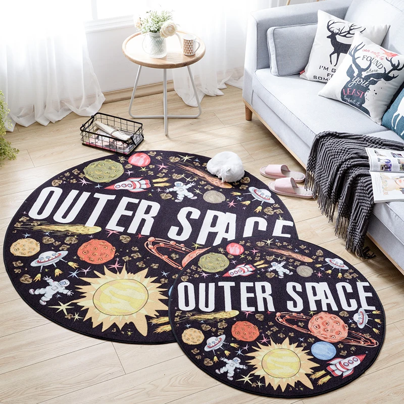 Nordic Round Carpet Soft Flannel Galaxy Space 3D Print Parlor Area Rugs Child Room Large Size Game Carpets for Living Room Decor
Nordic Round Carpet Soft Flannel Galaxy Space 3D Print Parlor Area Rugs Child Room Large Size Game Carpets for Living Room Decor