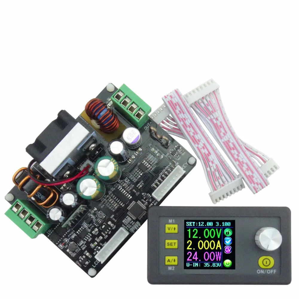 DPH3205 Buck-boost Converter Constant Voltage &Current Programmable Digital Control Power Supply Color LCD Voltmeter 160W
DPH3205 Buck-boost Converter Constant Voltage &Current Programmable Digital Control Power Supply Color LCD Voltmeter 160W