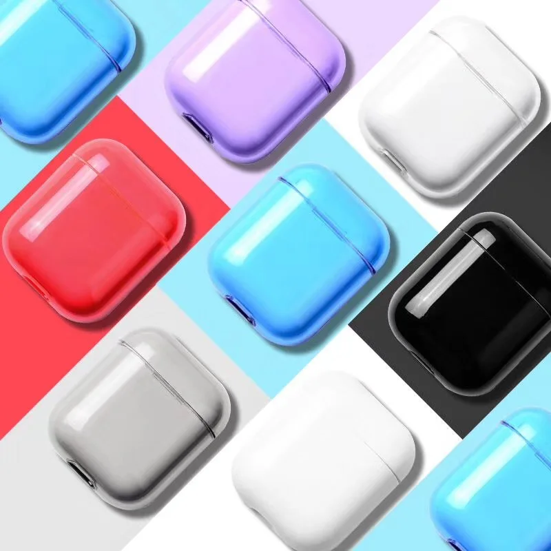 for AirPods 2 Case Protective Plastic Transparent Cover Case Shockproof Earphone Case for Apple Headphone for Airpod 1 Cases
for AirPods 2 Case Protective Plastic Transparent Cover Case Shockproof Earphone Case for Apple Headphone for Airpod 1 Cases
