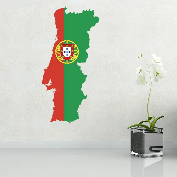 Flag map of Portugal wall vinyl sticker custom made home decoration wall sticker wedding decoration PVC wallpaper fashion design
Flag map of Portugal wall vinyl sticker custom made home decoration wall sticker wedding decoration PVC wallpaper fashion design