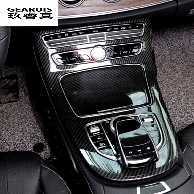 Car-styling Console Panel Cover Frame Trim carbon fiber Line Sticker For Mercedes Benz C Class W205 2015-2017 GLC Accessories
Car-styling Console Panel Cover Frame Trim carbon fiber Line Sticker For Mercedes Benz C Class W205 2015-2017 GLC Accessories