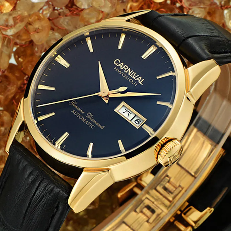 Switzerland Carnival Top Brand Luxury Men Watches Automatic Self-Wind Watch Men Sapphire reloj hombre relogio clock C8646G-4
Switzerland Carnival Top Brand Luxury Men Watches Automatic Self-Wind Watch Men Sapphire reloj hombre relogio clock C8646G-4