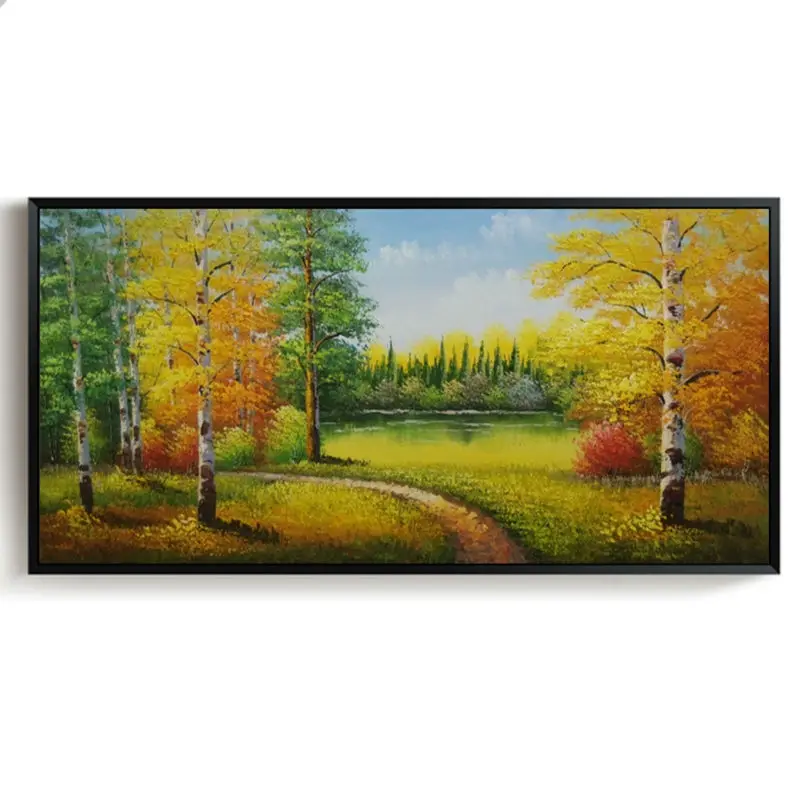 Oil Painting Hand made Abstract Woods Landscape Thick oil Wall Art Picture for Living room Canvas Paintings Modern
Oil Painting Hand made Abstract Woods Landscape Thick oil Wall Art Picture for Living room Canvas Paintings Modern
