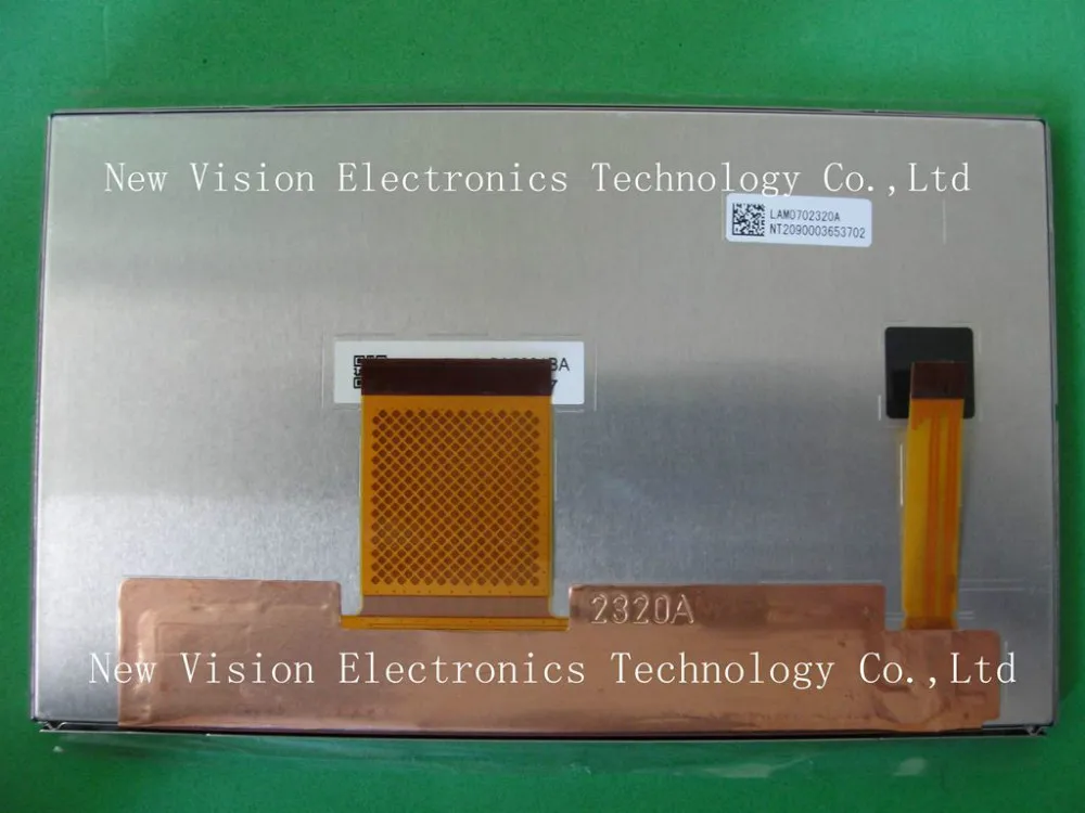 LAM0702320A LT070CA70000 NEL75- CA7001BA New Original 7.0 inch LCD Display Screen for Car GPS Navigation System
LAM0702320A LT070CA70000 NEL75- CA7001BA New Original 7.0 inch LCD Display Screen for Car GPS Navigation System