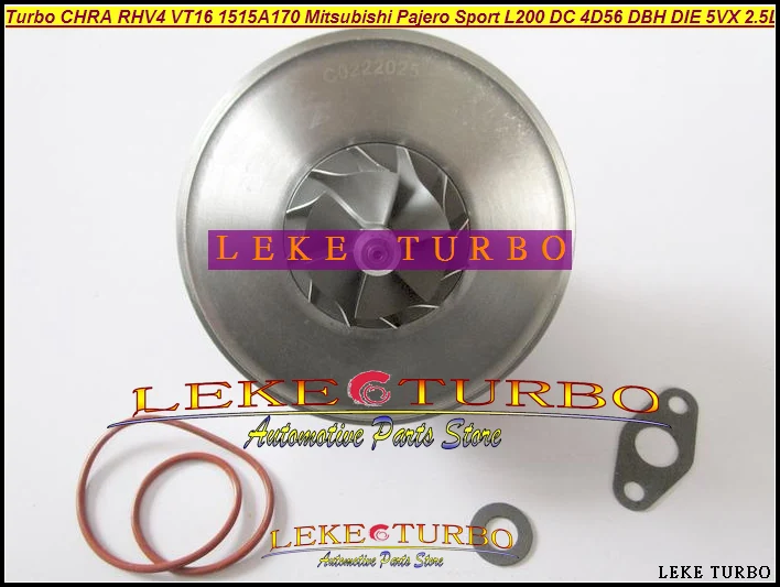 Turbo CHRA Cartridge Core RHV4 VT16 1515A170 VAD20022 For Mitsubishi Pajero Sport L200 DC 4D56 DBH DIE 5VX 2.5L 123kw 2006-14
Turbo CHRA Cartridge Core RHV4 VT16 1515A170 VAD20022 For Mitsubishi Pajero Sport L200 DC 4D56 DBH DIE 5VX 2.5L 123kw 2006-14