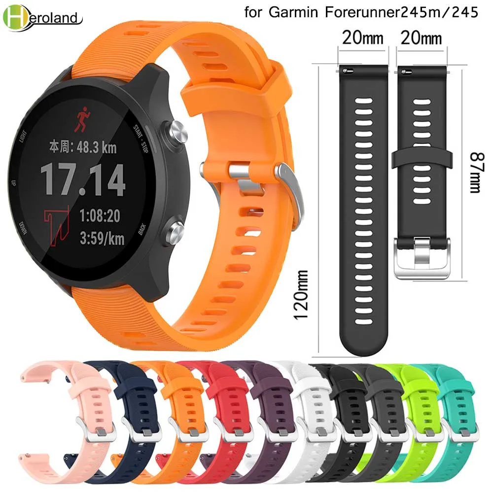 Ремешок для смарт-часов Garmin Forerunner 245/645/245M/Vivoactive 3, силиконовый, 42 мм
Ремешок для смарт-часов Garmin Forerunner 245/645/245M/Vivoactive 3, силиконовый, 42 мм