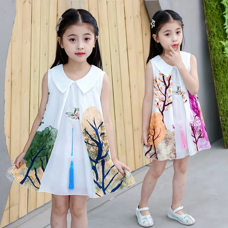 Landscape Painting Girls Dresses 2025 Summer Peter Pan Collar Kids Girl in Red Dress Oil Painting Girls Cloths 4 10 to 12 Year
Landscape Painting Girls Dresses 2025 Summer Peter Pan Collar Kids Girl in Red Dress Oil Painting Girls Cloths 4 10 to 12 Year