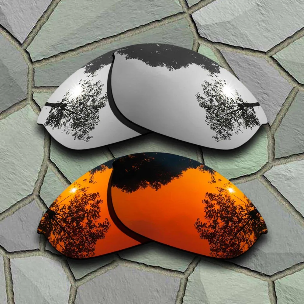 Chrome&Red Orange Sunglasses Polarized Replacement Lenses for Oakley Half Jacket
Chrome&Red Orange Sunglasses Polarized Replacement Lenses for Oakley Half Jacket