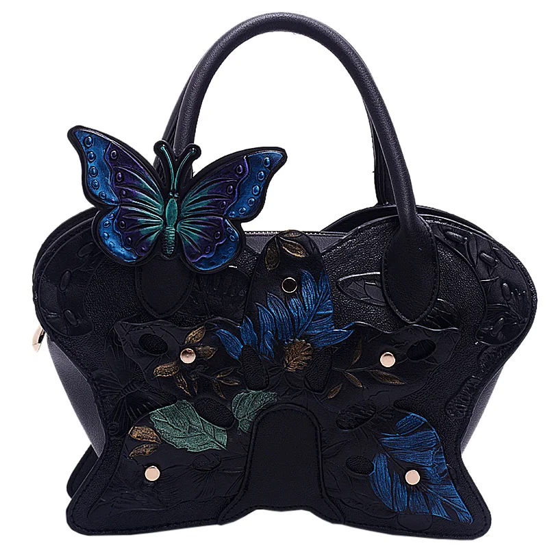 New Arrival Women Floral Butterfly Handbags 3D Animal Lady Top-handle Bags Crossbody Pu Leather Retro Female Totes Portable Folk
New Arrival Women Floral Butterfly Handbags 3D Animal Lady Top-handle Bags Crossbody Pu Leather Retro Female Totes Portable Folk