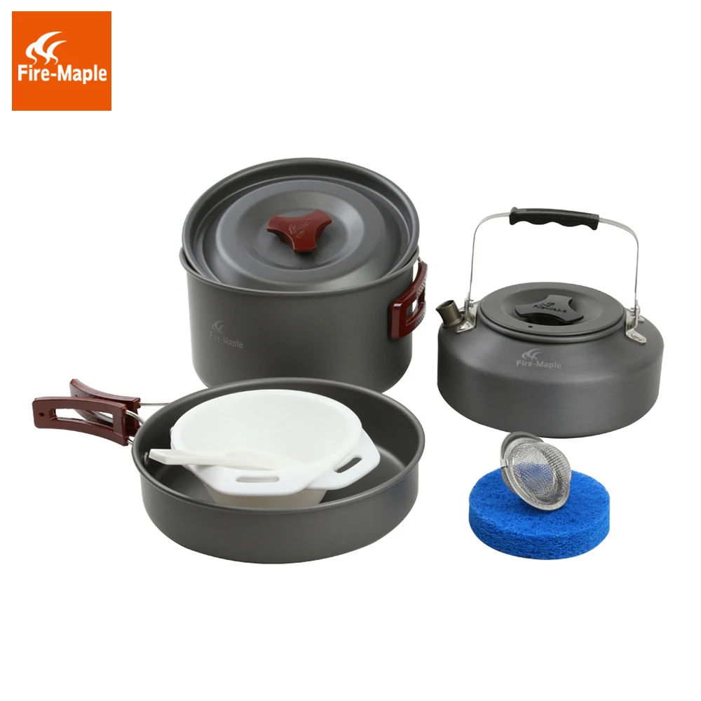 Огненный клен набор столовых приборов Cocina походный горшок уличные столовые приборы с чайником Panelas Camp кухонная посуда для пикника FMC-204
Огненный клен набор столовых приборов Cocina походный горшок уличные столовые приборы с чайником Panelas Camp кухонная посуда для пикника FMC-204