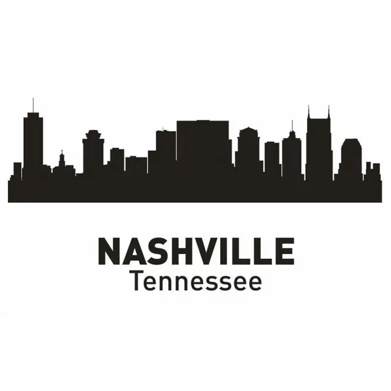 NASHVILLE City Decal Landmark Skyline Wall Stickers Sketch Decals Poster Parede Home Decor Sticker
NASHVILLE City Decal Landmark Skyline Wall Stickers Sketch Decals Poster Parede Home Decor Sticker