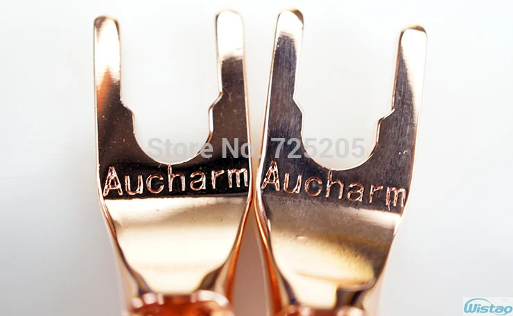 Aucharm Free Soldering Pure Red Copper Y Fork without Magnetic Speaker Cable Copper Y Plug HIFI DIY
Aucharm Free Soldering Pure Red Copper Y Fork without Magnetic Speaker Cable Copper Y Plug HIFI DIY