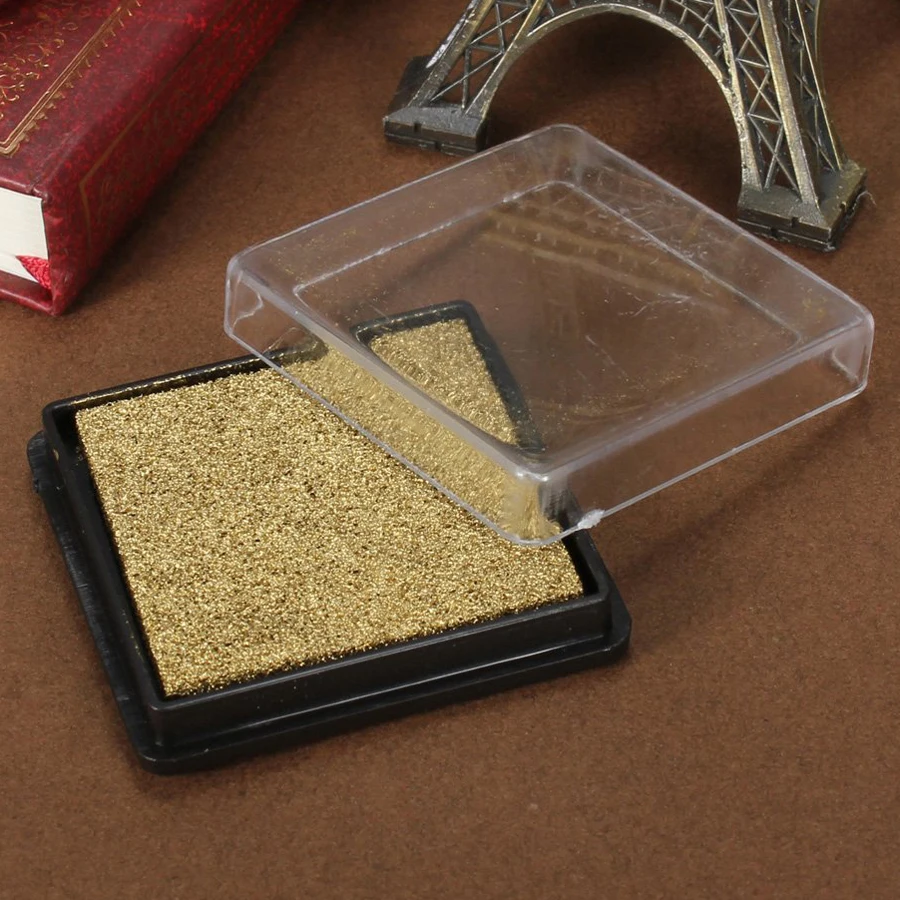 DIY Scrapbooking Vintage Crafts Ink pad Colorful Inkpad Stamps Sealing Decoration Stamp gold
DIY Scrapbooking Vintage Crafts Ink pad Colorful Inkpad Stamps Sealing Decoration Stamp gold