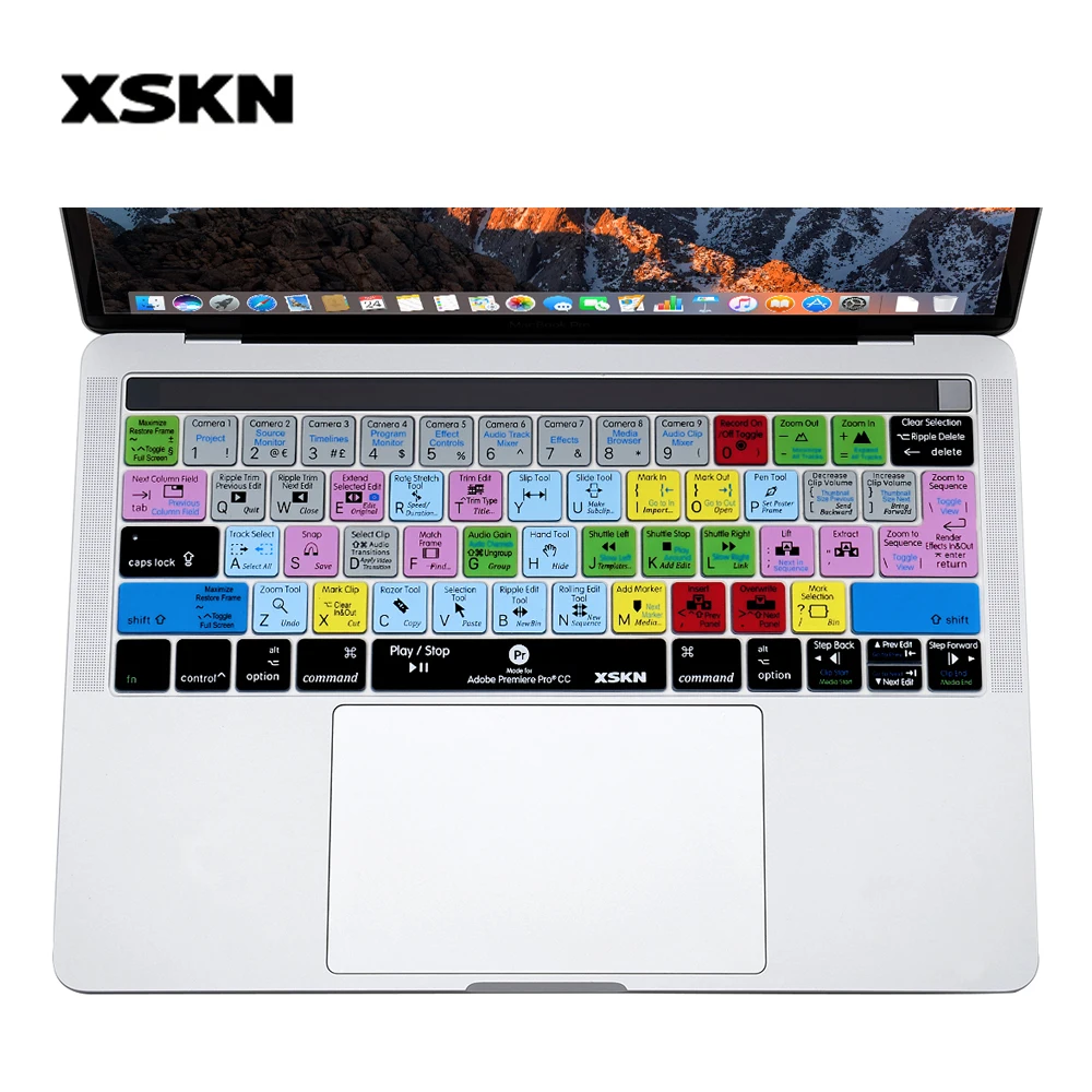 XSKN for Adobe Premiere Pro Keyboard Cover Skin for MacBook Pro 13 A1706 A1989 A2159 Macbook Pro 15.4 A1707 A1990 With Touch Bar
XSKN for Adobe Premiere Pro Keyboard Cover Skin for MacBook Pro 13 A1706 A1989 A2159 Macbook Pro 15.4 A1707 A1990 With Touch Bar