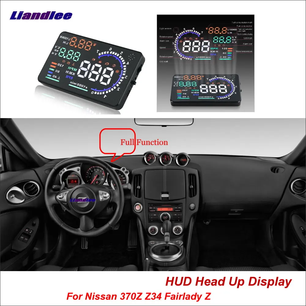 Car Head Up Display HUD For Nissan 370Z Z34 Fairlady Z 2010-2018 Dynamic Driving Computer HD Projector Screen Detector
Car Head Up Display HUD For Nissan 370Z Z34 Fairlady Z 2010-2018 Dynamic Driving Computer HD Projector Screen Detector