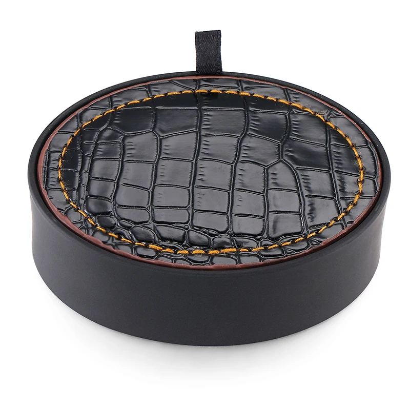 WN High quality men's shirts Cufflinks black velvet round leather box 12pcs/lot Long width and high size 9*6.6*3CM Free freight
WN High quality men's shirts Cufflinks black velvet round leather box 12pcs/lot Long width and high size 9*6.6*3CM Free freight