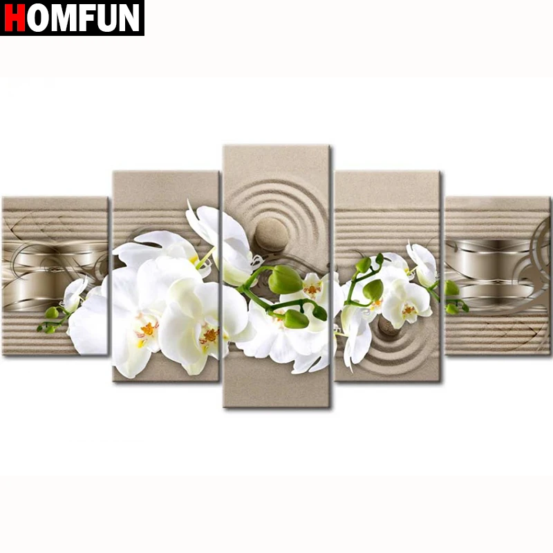 Набор для алмазной вышивки HOMFUN, картина «цветок орхидея», набор из 5 квадратных/круглых алмазных картин, 5D декор, «сделай сам»
Набор для алмазной вышивки HOMFUN, картина «цветок орхидея», набор из 5 квадратных/круглых алмазных картин, 5D декор, «сделай сам»