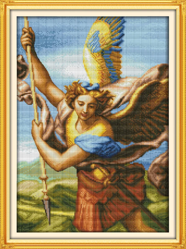 Battle Angel cross stitch kit people 14ct 11ct count print canvas stitches embroidery DIY handmade needlework
Battle Angel cross stitch kit people 14ct 11ct count print canvas stitches embroidery DIY handmade needlework