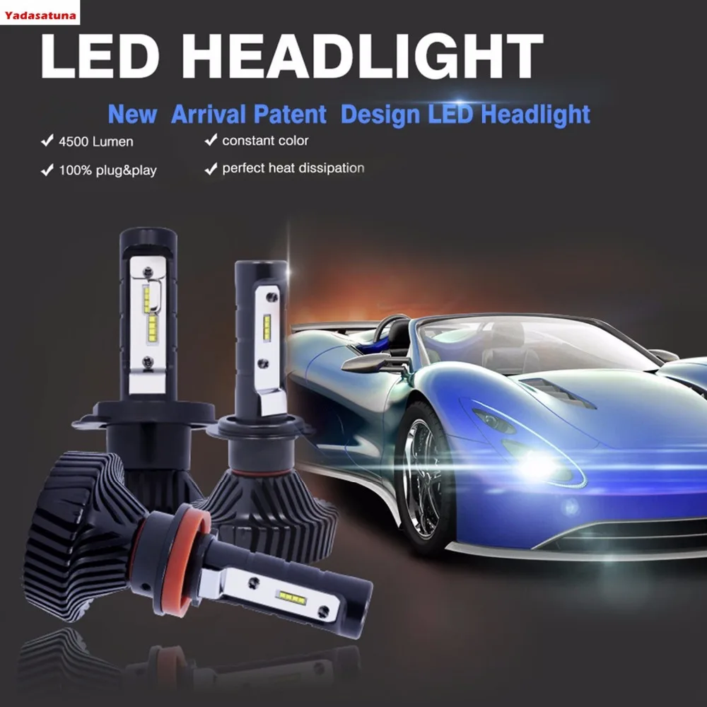 2*6S H4 LED Headlight 90w Hi/Lo Bulbs 9000Lumen 9003 HB2 H13 Car LED Conversion Kit Replace for HalogenLights or HIDBulbs Lamp
2*6S H4 LED Headlight 90w Hi/Lo Bulbs 9000Lumen 9003 HB2 H13 Car LED Conversion Kit Replace for HalogenLights or HIDBulbs Lamp