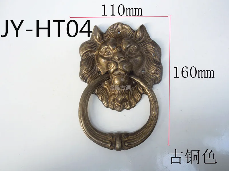 Antique copper door handle handle Chinese decorative copper lion head copper handle mahogany furniture
Antique copper door handle handle Chinese decorative copper lion head copper handle mahogany furniture