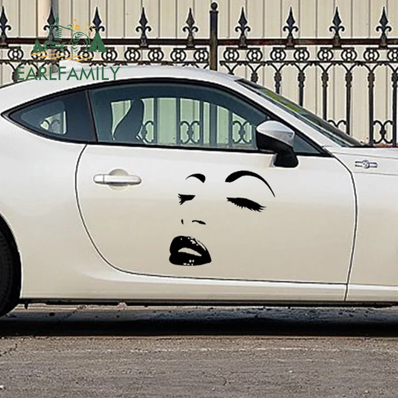 EARLFAMILY 2x Beautiful Girl Delicate Face Showing Sexy Lips Full of Pride Funny Car Sticker Truck SUV Door Vinyl Decal 9 Colors
EARLFAMILY 2x Beautiful Girl Delicate Face Showing Sexy Lips Full of Pride Funny Car Sticker Truck SUV Door Vinyl Decal 9 Colors