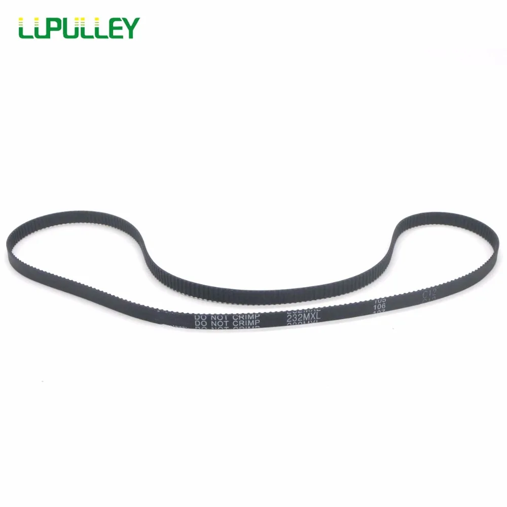 LUPULLEY Timing Belt MXL Type 2PCS Black Rubber Synchronous Drive Belt 218MXL/220MXL/228MXL/232MXL/236MXL/240MXL 6mm/10mm Width
LUPULLEY Timing Belt MXL Type 2PCS Black Rubber Synchronous Drive Belt 218MXL/220MXL/228MXL/232MXL/236MXL/240MXL 6mm/10mm Width