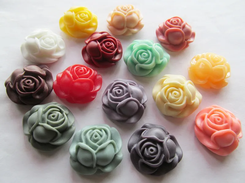 50pcs Multiclor Colors Flatback 28mm Resin Rose Cabochon/Cameo Pendant Charm,fit Base Setting Tray ,DIY Jewellerry Accessory
50pcs Multiclor Colors Flatback 28mm Resin Rose Cabochon/Cameo Pendant Charm,fit Base Setting Tray ,DIY Jewellerry Accessory