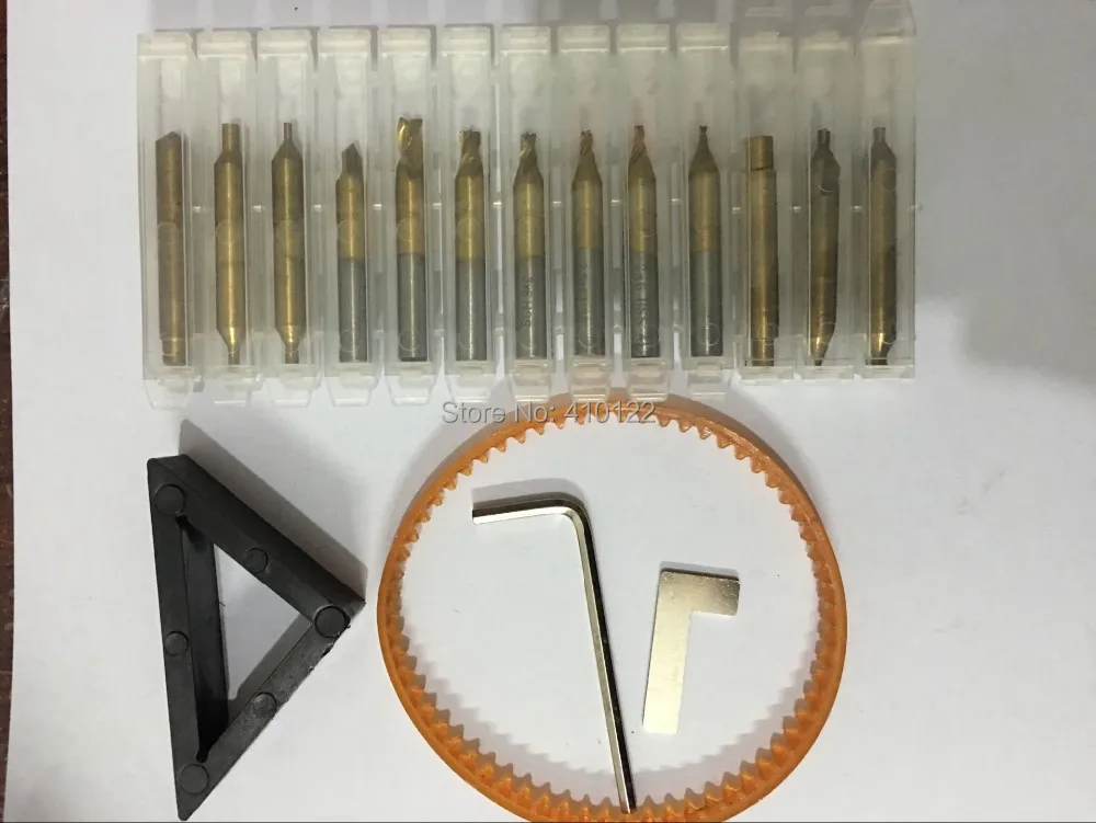 Titanium End Mills Drill Bits For Vertical Key Cutting Machine Cutter Parts Locksmith Tools Steel Drills 17pieces/lot
Titanium End Mills Drill Bits For Vertical Key Cutting Machine Cutter Parts Locksmith Tools Steel Drills 17pieces/lot