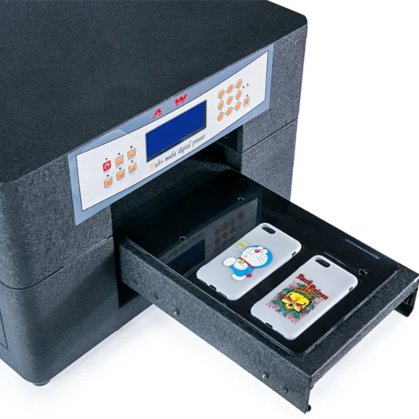 Reliable Factory A4 UV Printer for Phone Case, Bottle, Wood, Glass, Metal, TPU Materials with Free RIP Software
Reliable Factory A4 UV Printer for Phone Case, Bottle, Wood, Glass, Metal, TPU Materials with Free RIP Software