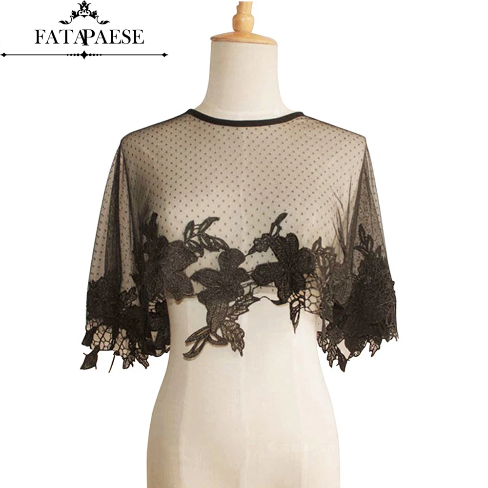 Lace Bolero Wraps Appliqued Edge Ladies Bridal Lace Female Shawl Evening Capes Short Bridal Wrap Vintage Wedding Accessories
Lace Bolero Wraps Appliqued Edge Ladies Bridal Lace Female Shawl Evening Capes Short Bridal Wrap Vintage Wedding Accessories