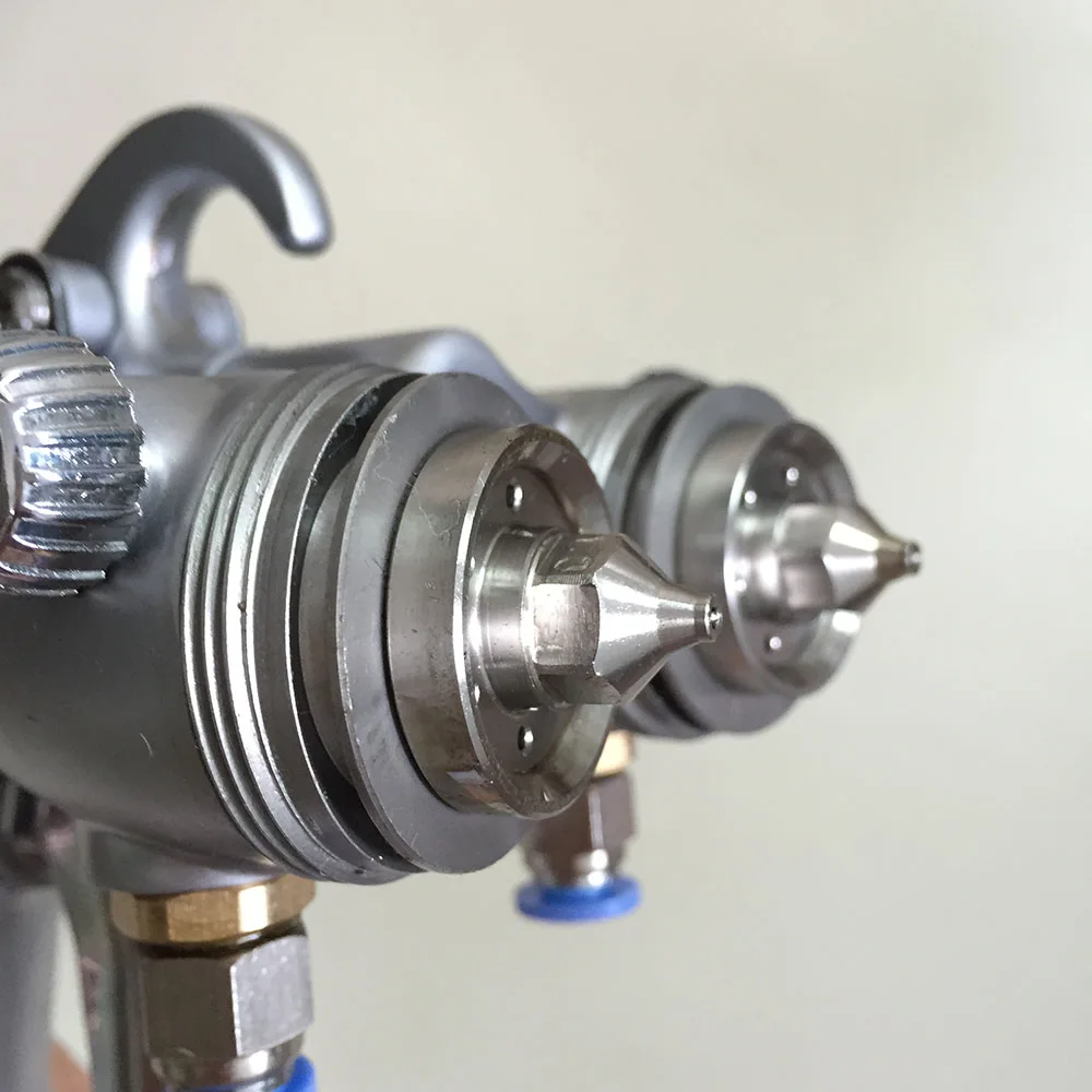 SAT1189 air spray guns for painting cars professional silver mirror chrome paint sprayer high pressure dual nozzle gun paint
SAT1189 air spray guns for painting cars professional silver mirror chrome paint sprayer high pressure dual nozzle gun paint