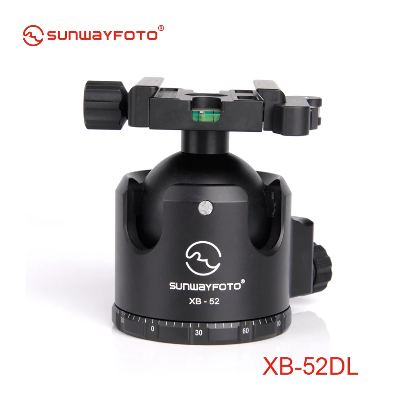 SUNWAYFOTO XB-52DL 52mm Ballhead Low Profile Camera Mount for Tripod with Arca-Swiss Quick Release Plate
SUNWAYFOTO XB-52DL 52mm Ballhead Low Profile Camera Mount for Tripod with Arca-Swiss Quick Release Plate