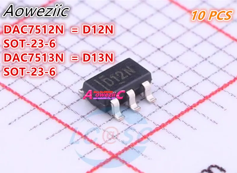 Aoweziic 2018 + 100 новый оригинальный DAC7512N DAC7512 D12N SOT-23-6 DAC7513N DAC7513 D13N SOT-23-6 цифро-аналоговый преобразователь
Aoweziic 2018 + 100 новый оригинальный DAC7512N DAC7512 D12N SOT-23-6 DAC7513N DAC7513 D13N SOT-23-6 цифро-аналоговый преобразователь