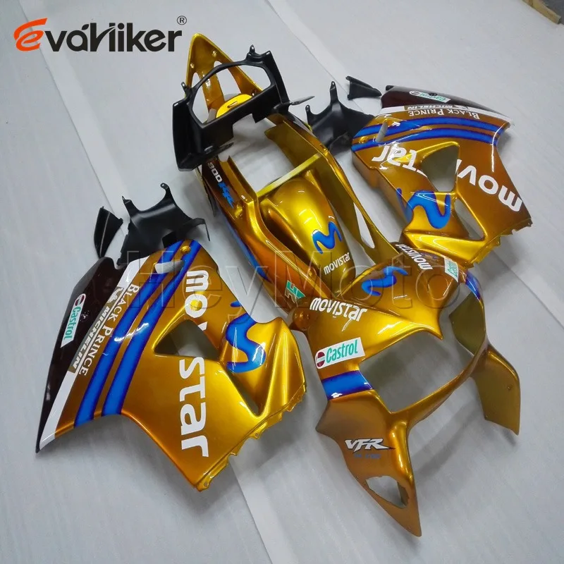Обтекатель для мотоцикла VFR800 1998 1999 2000 2001 gold VFR 800 98 99 00 01 комплект из АБС-пластика
Обтекатель для мотоцикла VFR800 1998 1999 2000 2001 gold VFR 800 98 99 00 01 комплект из АБС-пластика