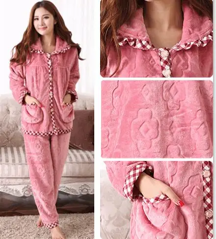 ladies autumn winter PAJAMAS cute long sleeve pajamas thick sleepwear home service S002L Sweet Memory
ladies autumn winter PAJAMAS cute long sleeve pajamas thick sleepwear home service S002L Sweet Memory