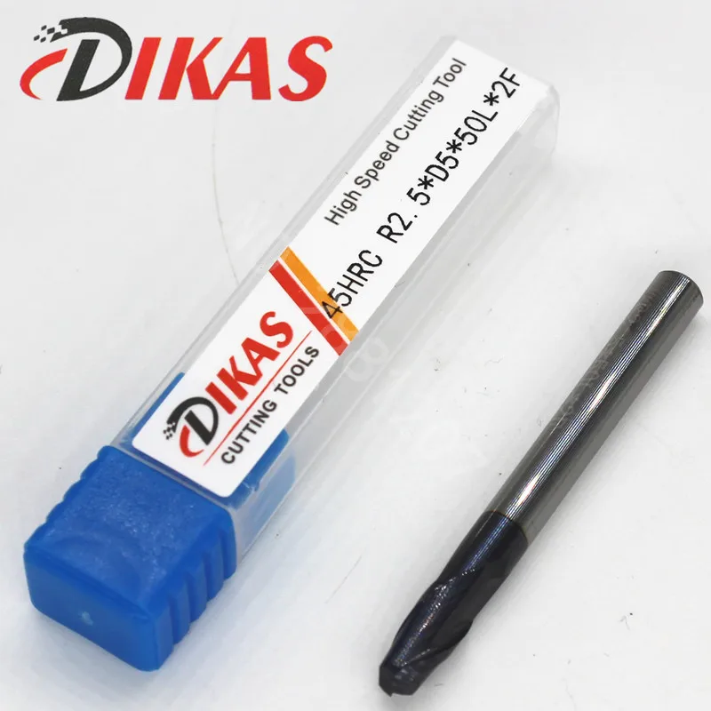 Твердосплавные концевые фрезы Dikas 45HRC R2.5 * D5 * 50L * 2F для высокоскоростной Фрезерной Машины, 2 флейты, покрытие 5 мм
Твердосплавные концевые фрезы Dikas 45HRC R2.5 * D5 * 50L * 2F для высокоскоростной Фрезерной Машины, 2 флейты, покрытие 5 мм