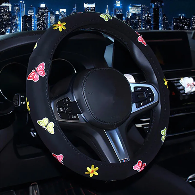 Cartoon Car Steering Wheel Cover Flower Embroidery Steering Wheel Case Hubs Car Interior Accessories Suppliers Handlebar Covers
Cartoon Car Steering Wheel Cover Flower Embroidery Steering Wheel Case Hubs Car Interior Accessories Suppliers Handlebar Covers