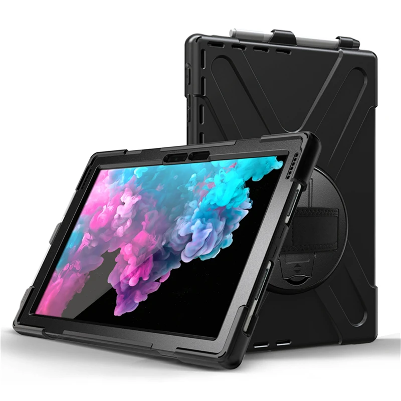 Чехол для Microsoft Surface Pro 7 Plus 6 5 4, чехол для планшета, Встроенная подставка, ручной ремешок, портативный чехол для ноутбука с полной защитой
Чехол для Microsoft Surface Pro 7 Plus 6 5 4, чехол для планшета, Встроенная подставка, ручной ремешок, портативный чехол для ноутбука с полной защитой