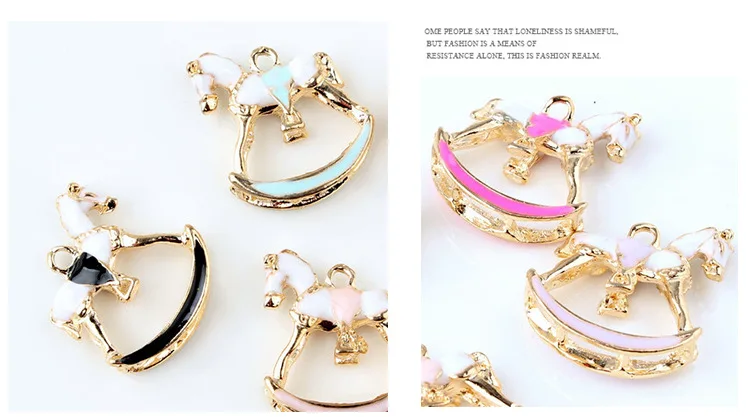 Wholesale 10pcs/lot 22*25mm stereoscopic Rocking horse handmade Alloy Pendant necklaces bracelet DIY Fashion Jewelry Accessories
Wholesale 10pcs/lot 22*25mm stereoscopic Rocking horse handmade Alloy Pendant necklaces bracelet DIY Fashion Jewelry Accessories