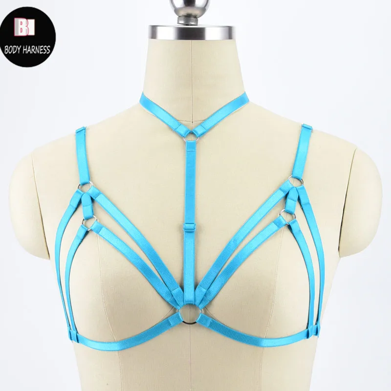 Body Harness Adjustable Cage Bra Sexy Lingerie Gothic Top Bondage Harness Fetish Rave Wear bondage dress Elastic Bra Harness
Body Harness Adjustable Cage Bra Sexy Lingerie Gothic Top Bondage Harness Fetish Rave Wear bondage dress Elastic Bra Harness