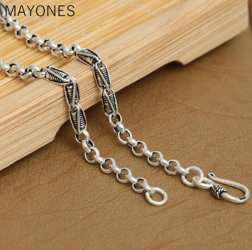 Ожерелье из серебра 925 пробы толщиной 4 мм с круглыми звеньями
Ожерелье из серебра 925 пробы толщиной 4 мм с круглыми звеньями